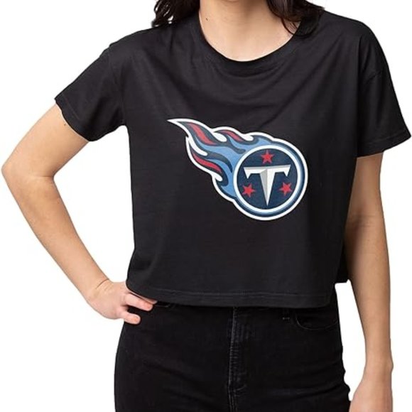Tennessee Titans Cropped Tee - Picture 1 of 4